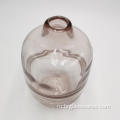Mouth Blown Home Декоративная толстая розовая стеклянная ваза